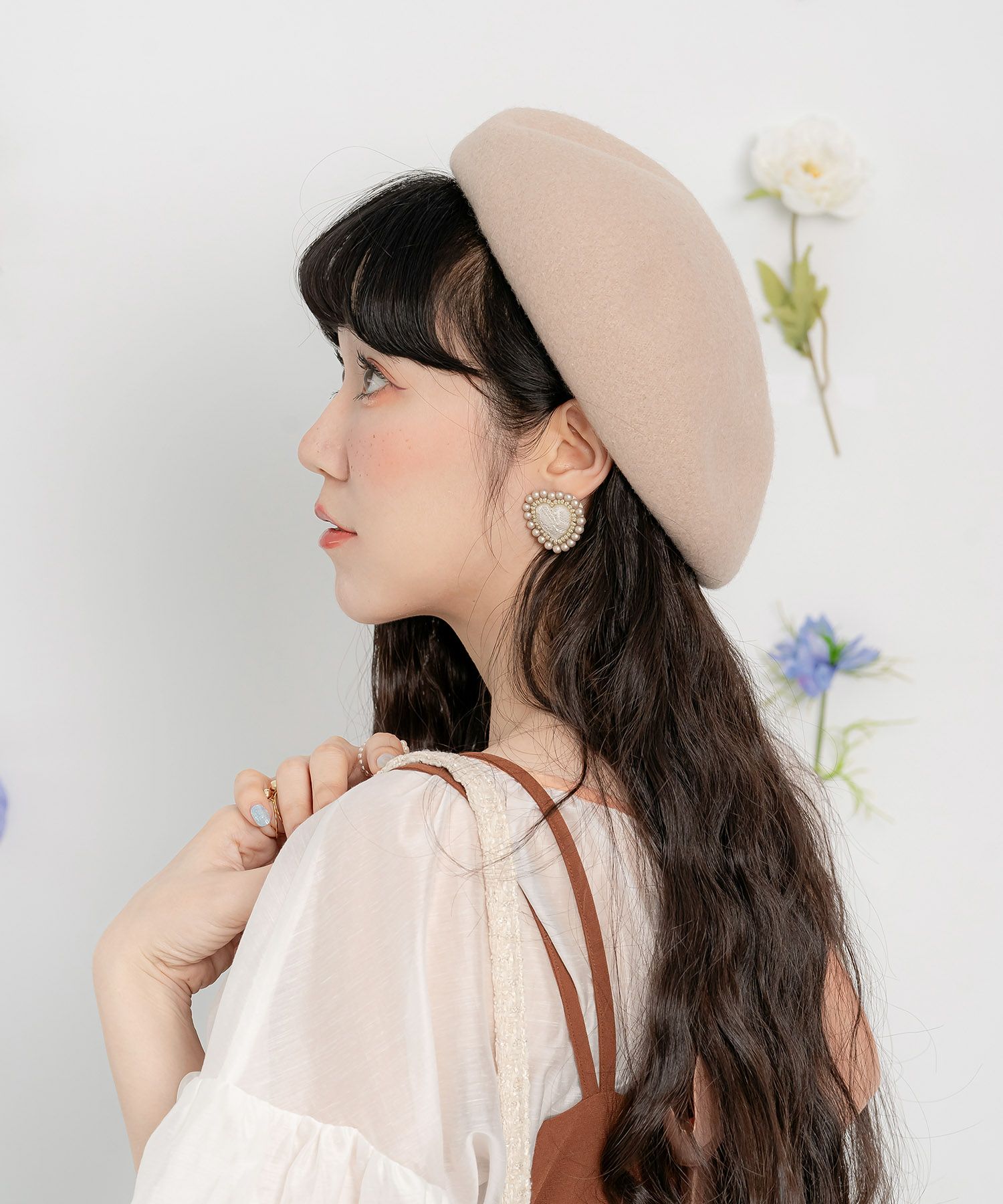 コロンメルトン ベレー帽 miolite 全2色｜mio974-0095【1】 - 帽子