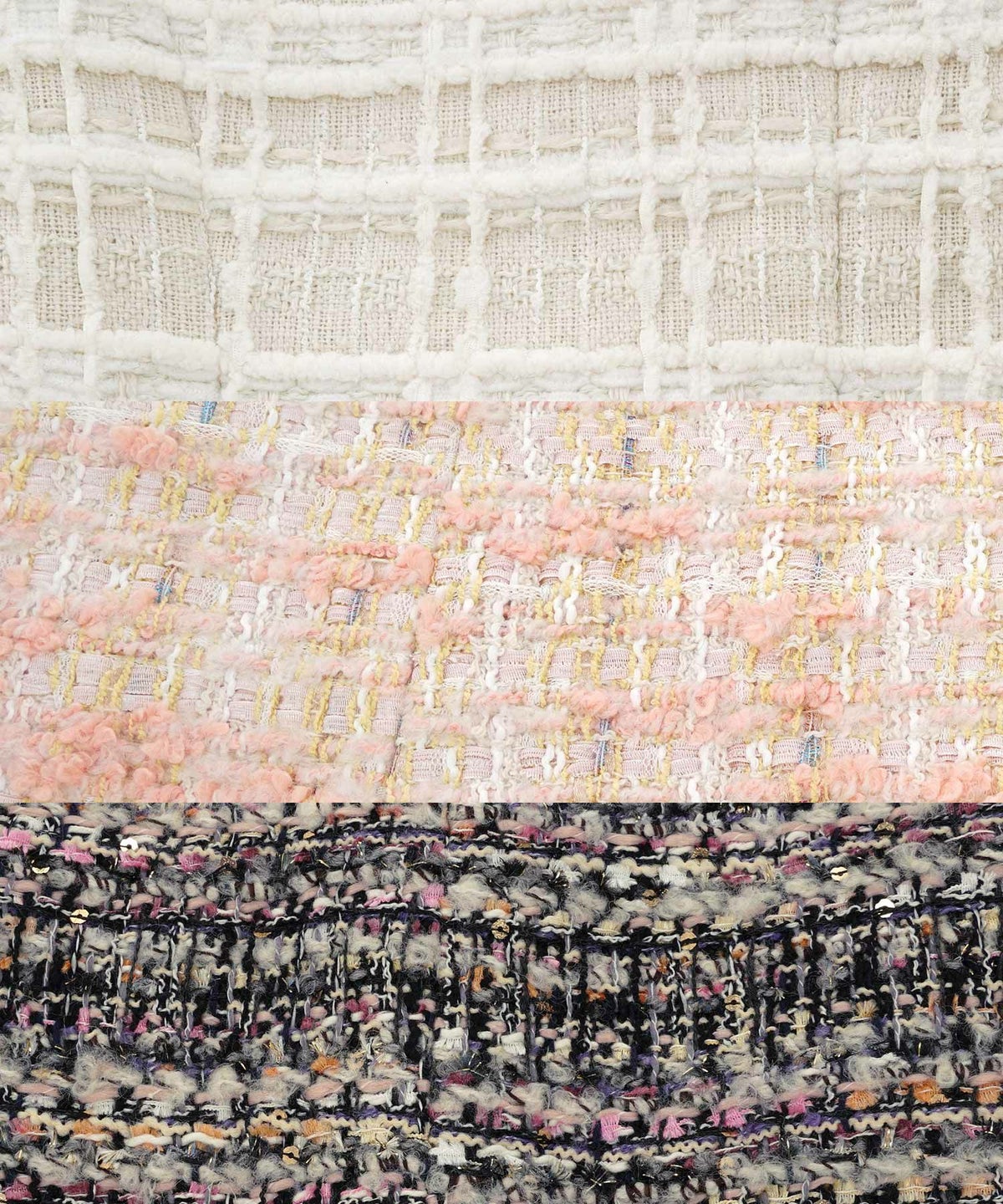 ジャケット コート レディース ツィード かわいい 大人 きれいめ オフィス お呼ばれ 白黒 ジョイントスペース