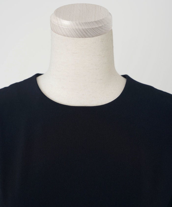 リバーシブル レース 無地 セットアップ/アイボリー/ネイビー/S/M