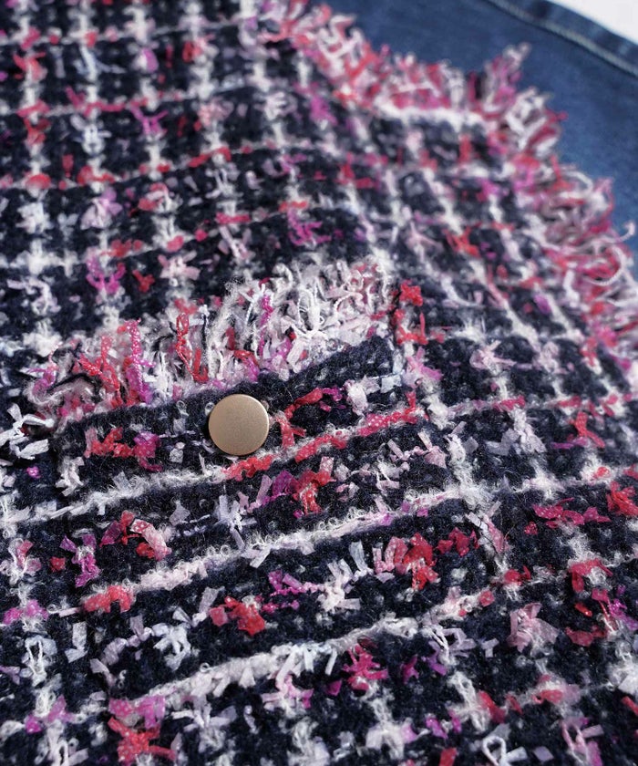 手洗い可 ニット カーディガン レディース 秋冬 ショート丈 オフィス 青 色 厚手 おしゃれ 洗濯 ジョイントスペース