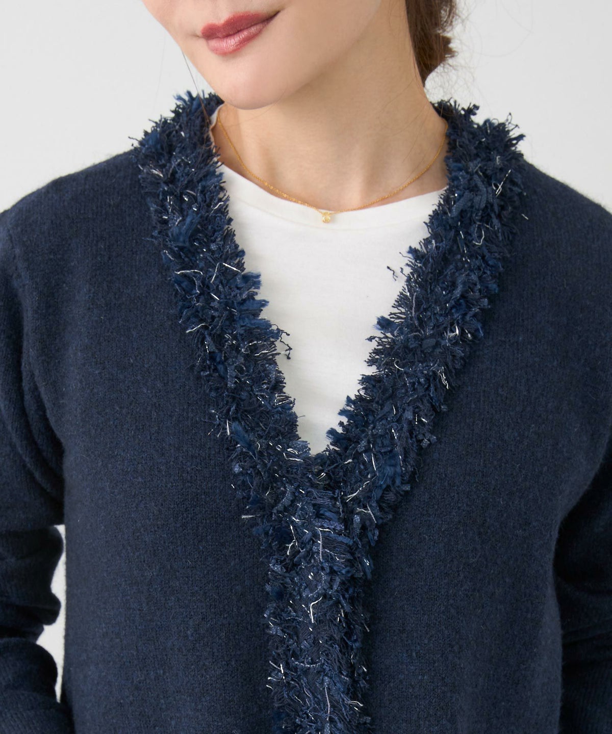 手洗い可 ニット カーディガン ロング 秋春冬 可愛い 長袖 色 オフィス きれいめ 大人 ふわふわ ジョイントスペース