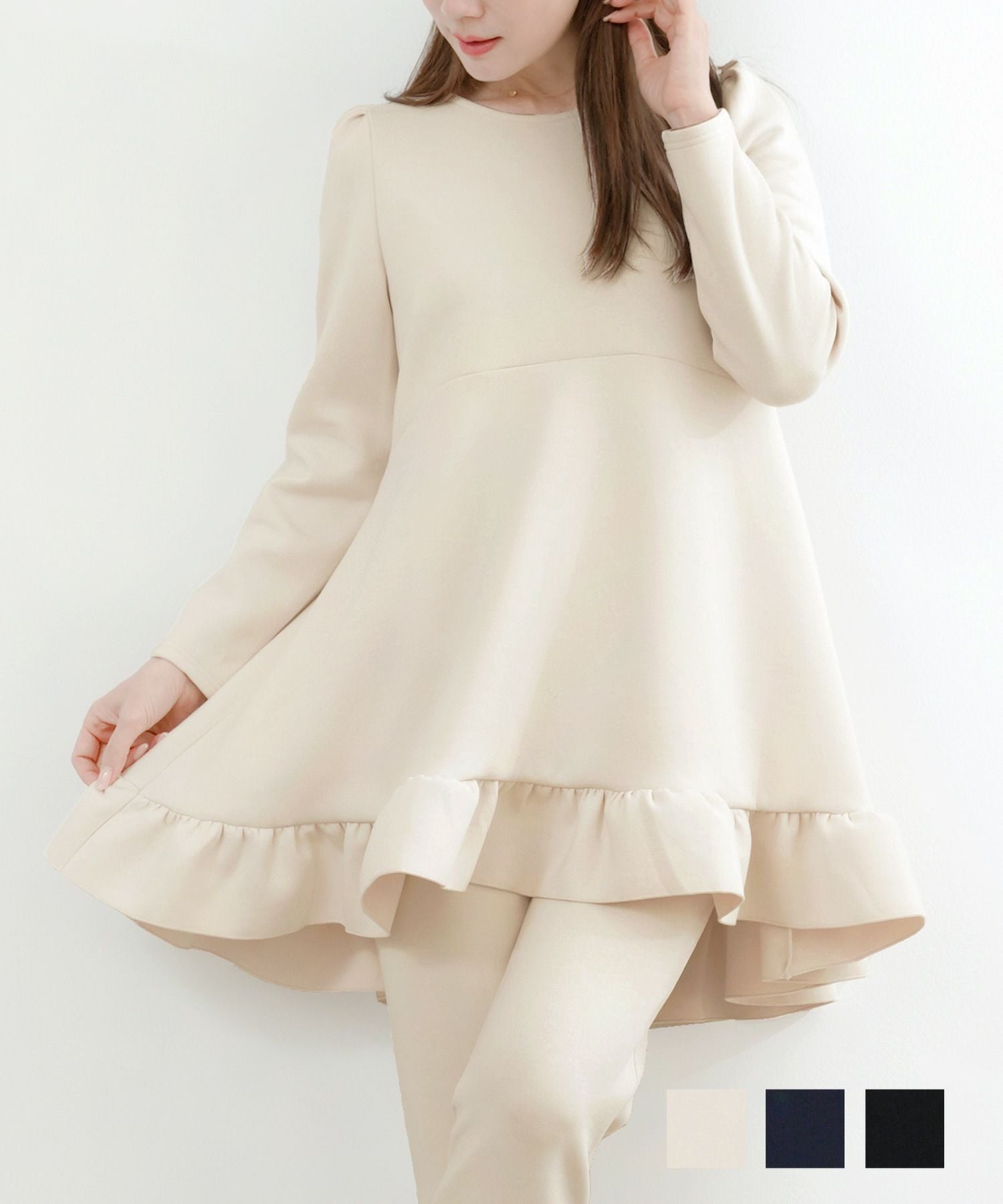 限定値下げ Liala×PG ダンボールニット ペプラム プルオーバー 口コミ・レビュー - ペプラム ダンボールニット プルオーバー Liala×PG