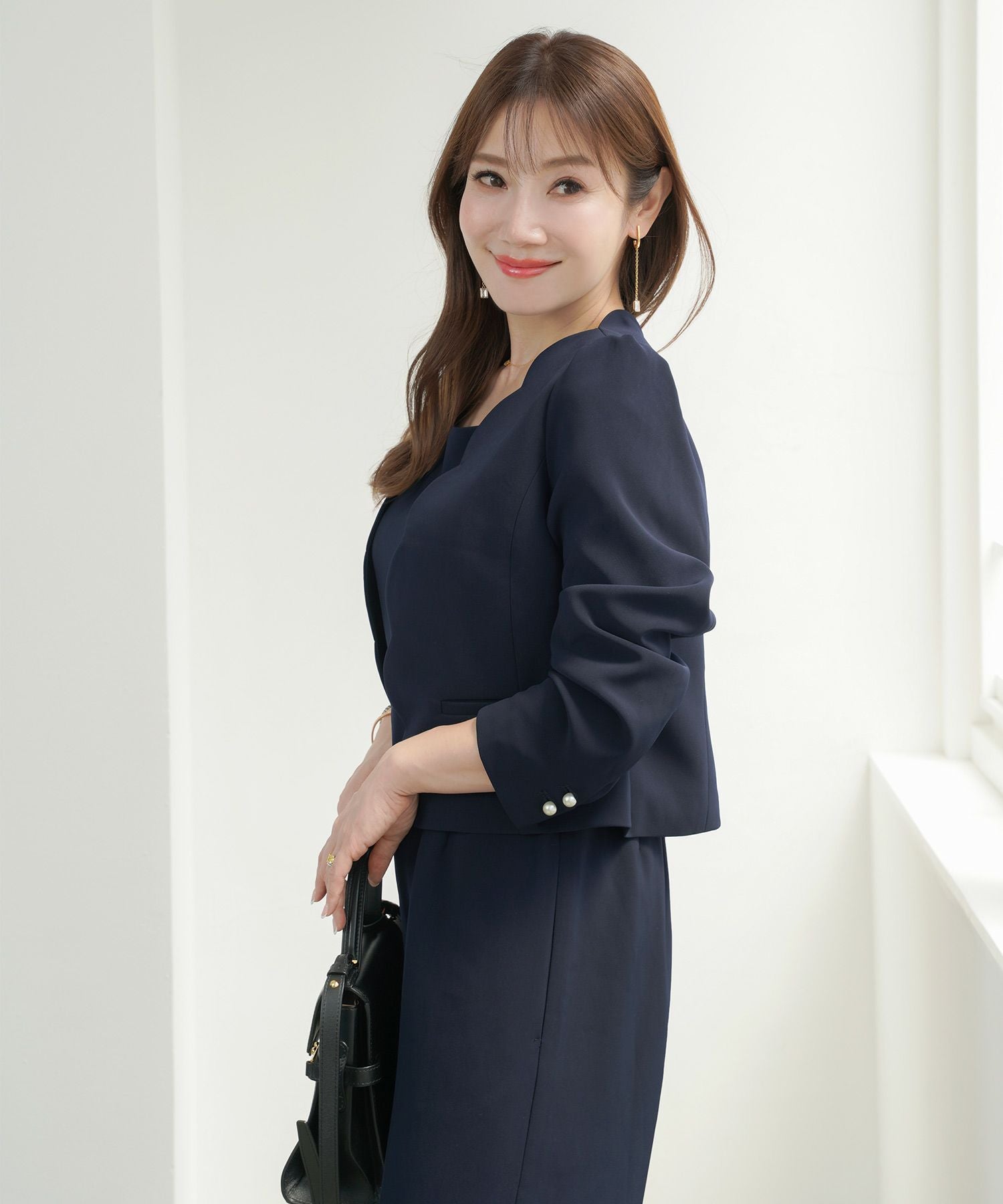 スカラップ ジャケット 長袖 Liala×PG 全3色｜lpg231-1981【1】 - ノー