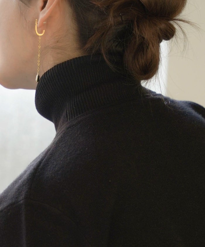 手洗い可 トップス ニット レディース ざっくり ローゲージ かわいい オフィス きれいめ 秋冬春 ジョイントスペース