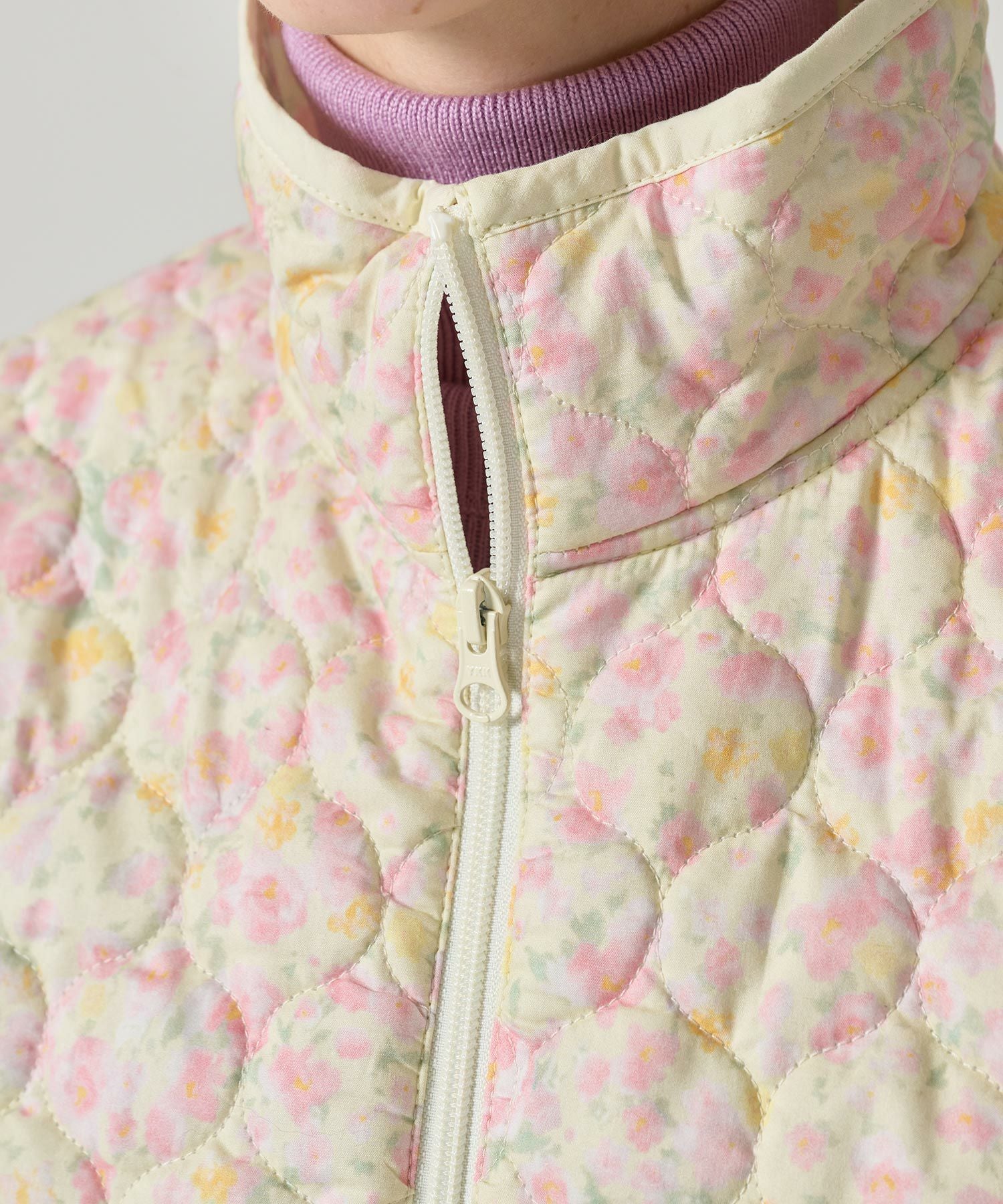 Special-Price-SALE 花柄 キルティングコート TINA：JOJUN 全2色