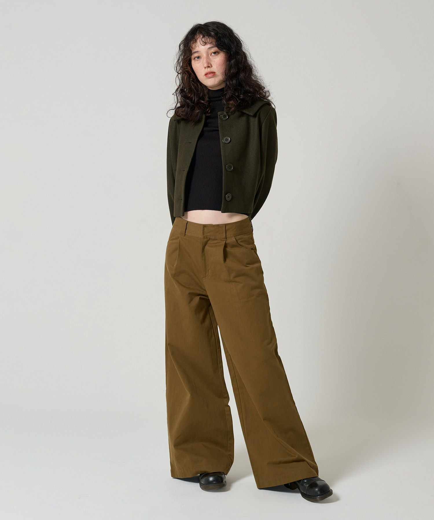 Special-Price-SALE ビッグカラー ショートコート TINA：JOJUN 全2色