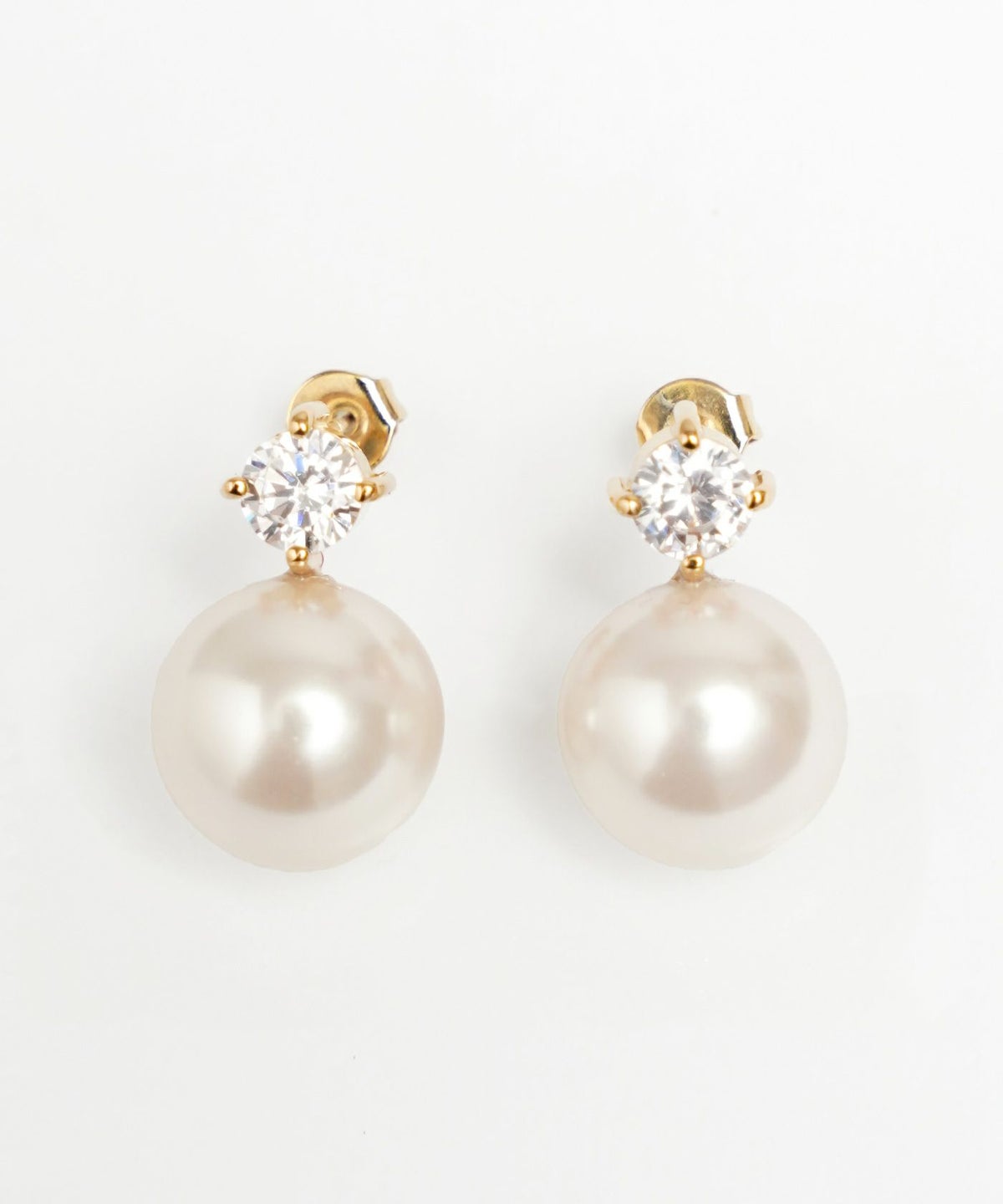 スターズ アボーブ ピアス Stars Above Pierce 真鍮 プラパール チタンポスト キュービックジルコニア スターズ アボーブ ピアス Stars Above Pierce （Liala）