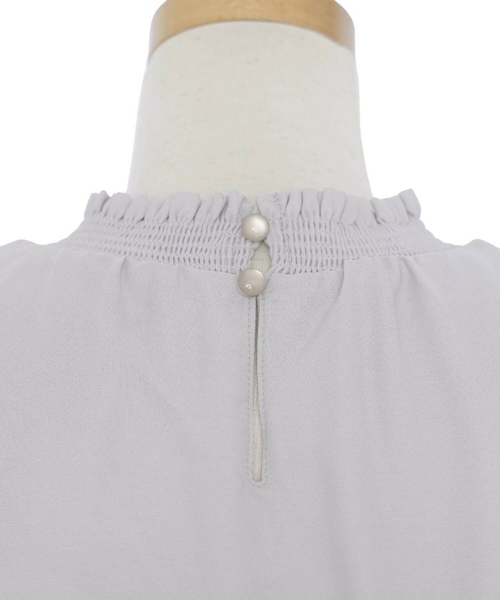 レディース/セレクト/ブラウス/トップス/インナーシャーリング/裏起毛/秋/冬/かさばらない/厚手/着回し/シンプル/上品/エレガント/レイヤード/ホワイト/グレー/ブラック