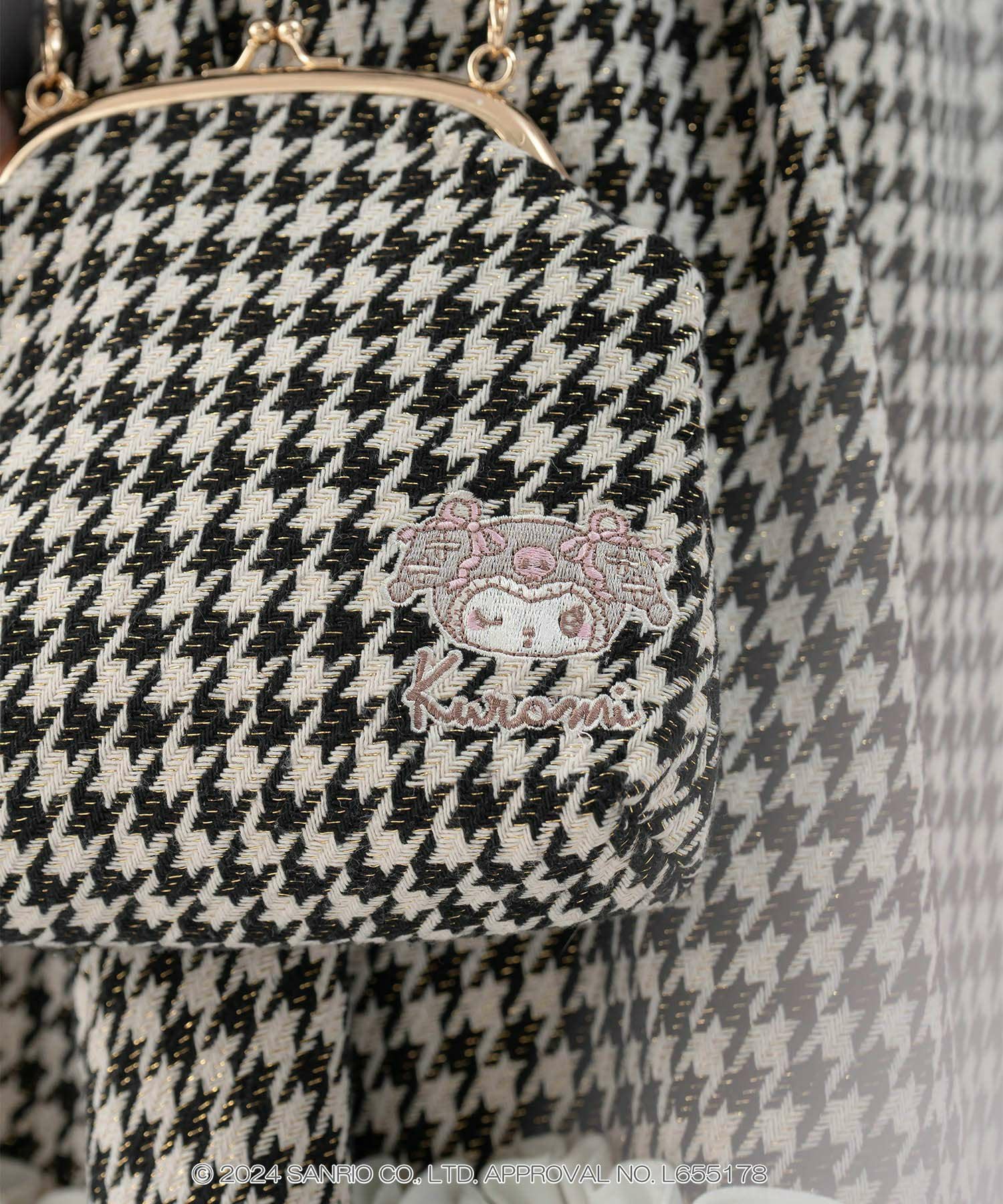 サンリオキャラクターズ コラボ 刺繍がま口 チェーンバッグ miolite 全