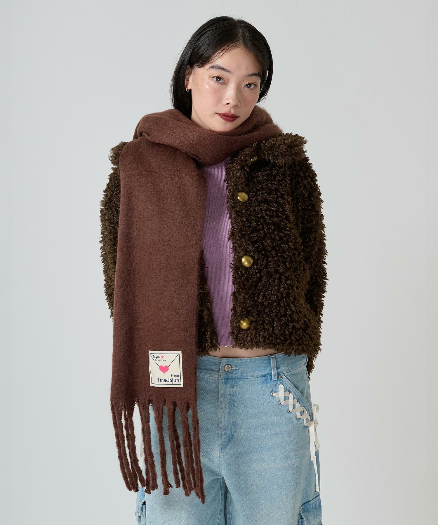tinajojun マフラー TINA：JOJUN（ティーナジョジュン）の「2023 Limited Edition ニット