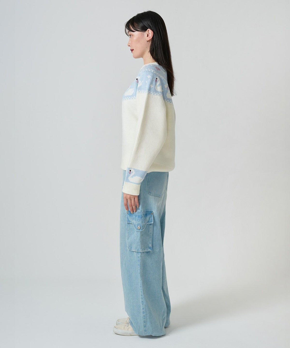 ニット/ノルディック/アニマル柄