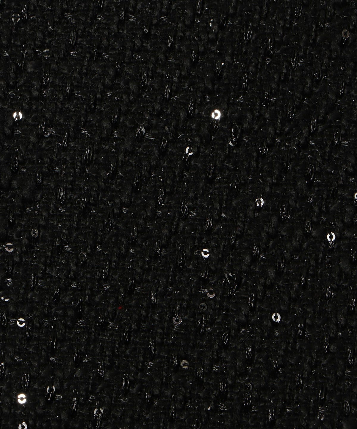 パフスリーブ フレア 上品 秋冬 チュニック/ブラックミックス/ネイビー/アイボリー/ブラック/M