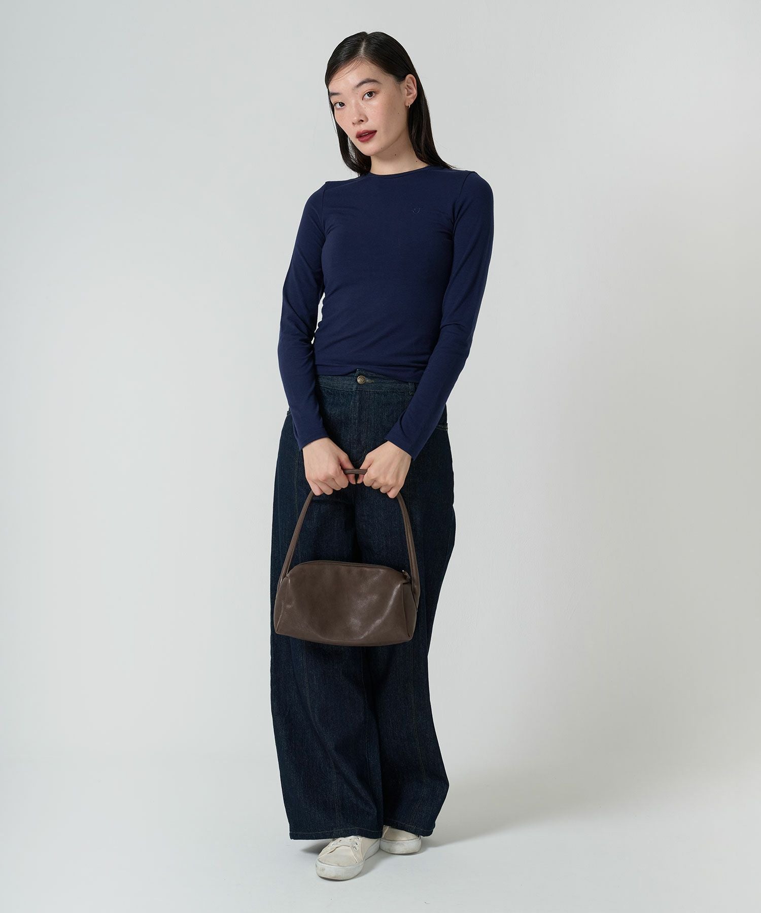 Special-Price-SALE エンブレム入り ロングスリーブカットソー TINA