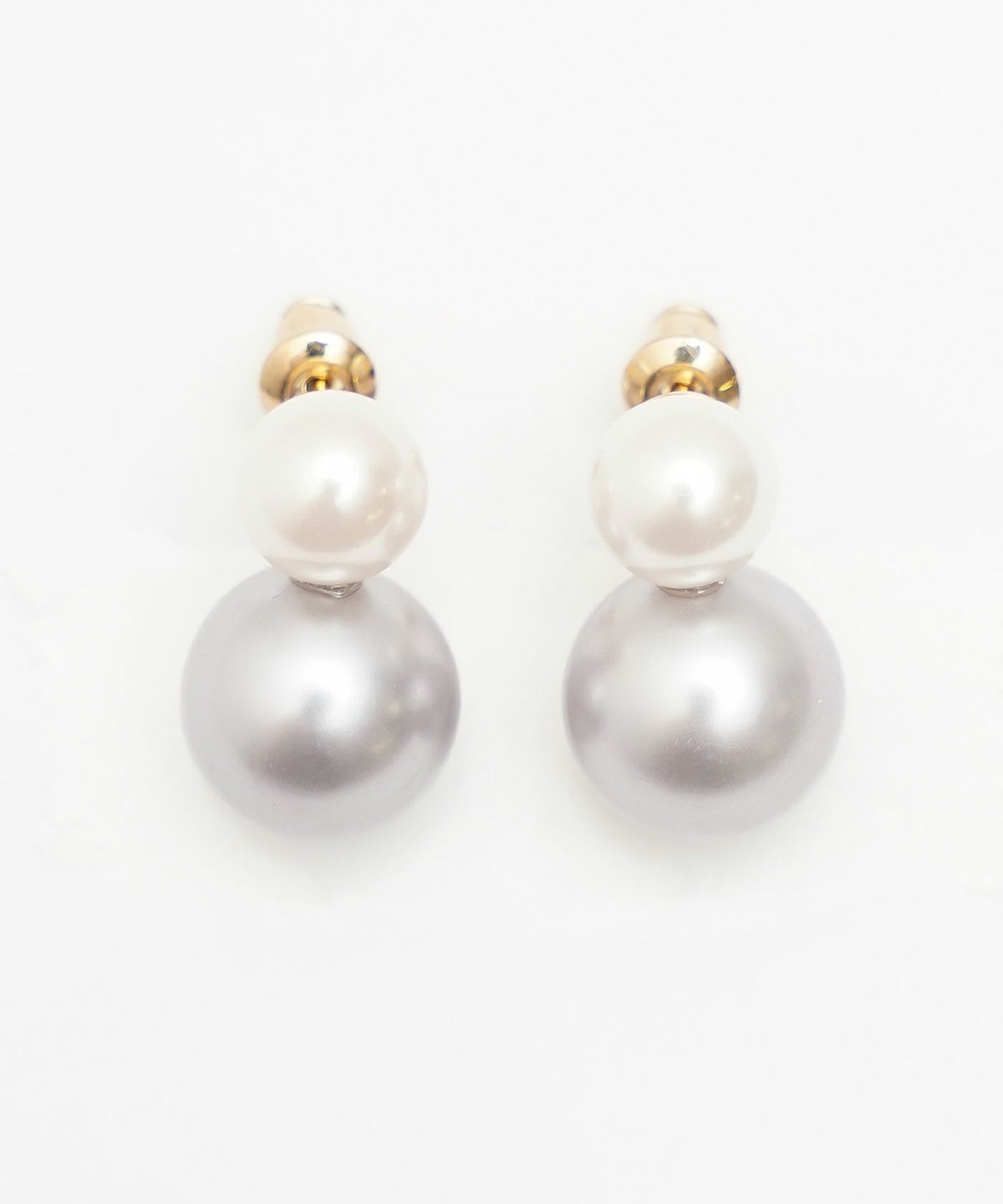 バイカラー パール ピアス Bicolor Pearl Pierce