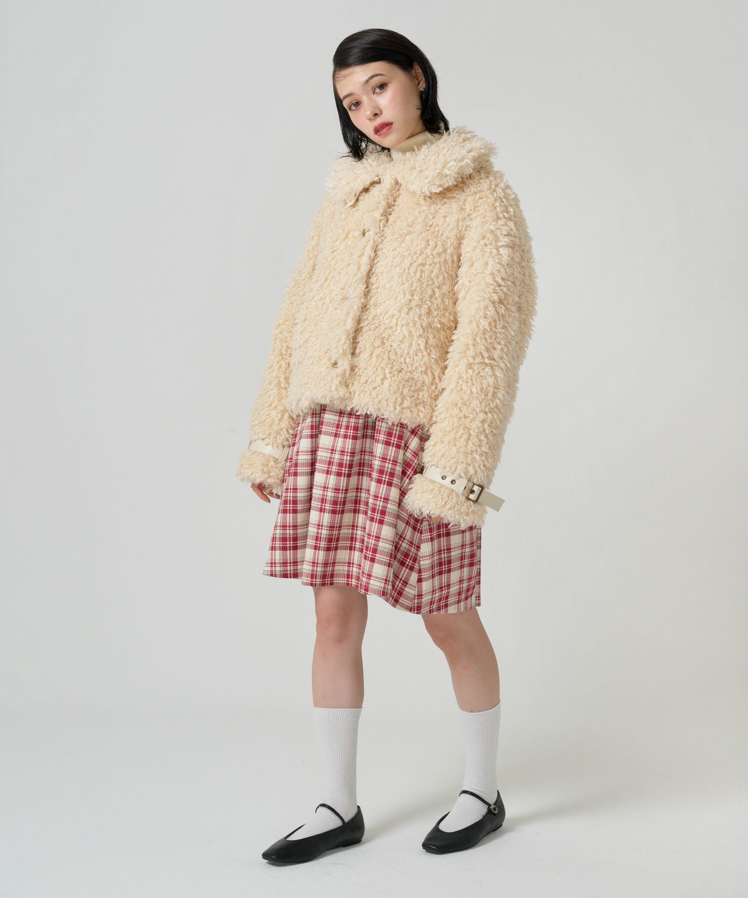 フェイクファー コート TINA：JOJUN 全2色｜tnj141-0949【2】 - コート