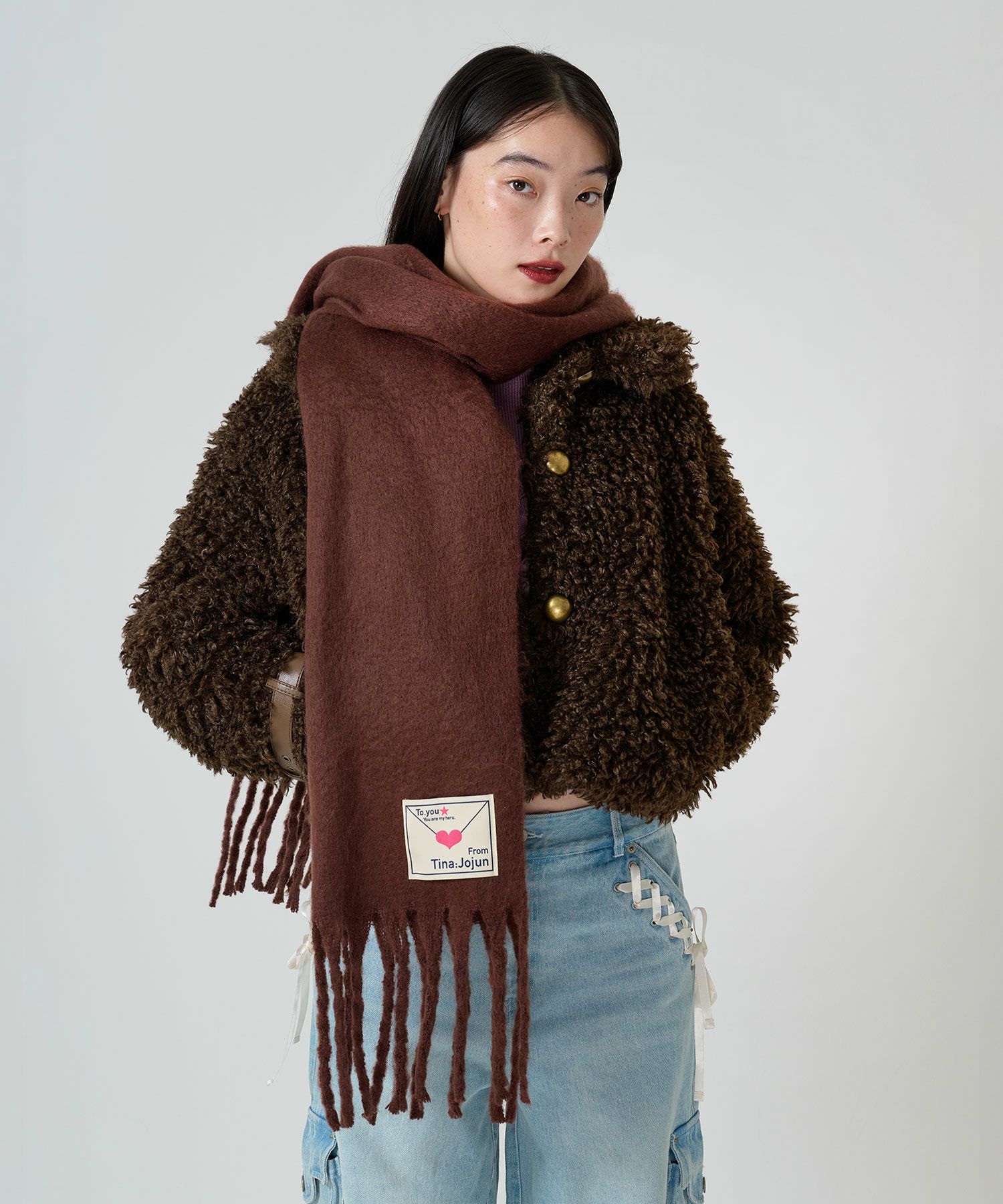 フェイクファー コート TINA：JOJUN 全2色｜tnj141-0949【2】 - コート