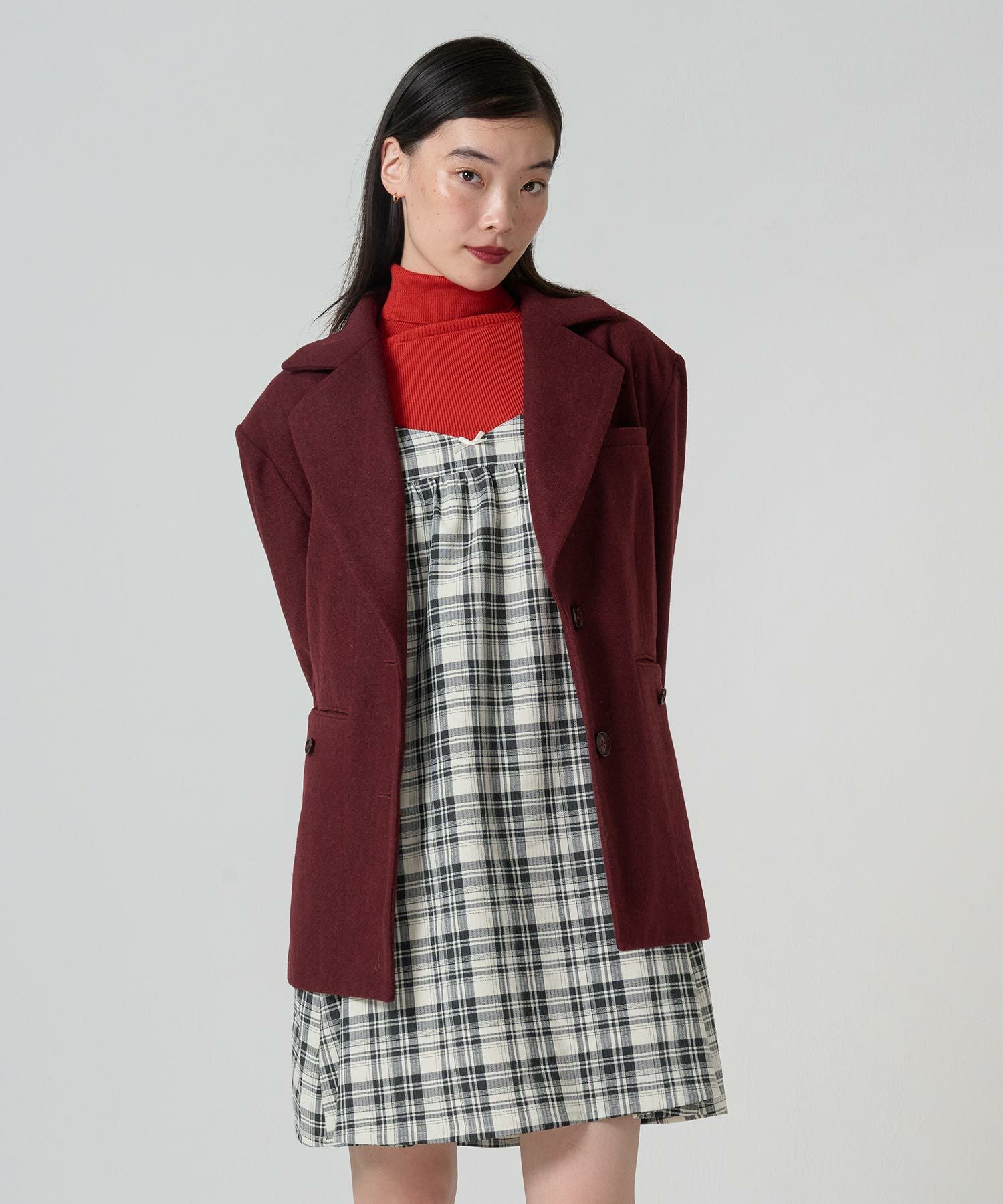 Special-Price-SALE オーバー チェスターコート TINA：JOJUN 全2色