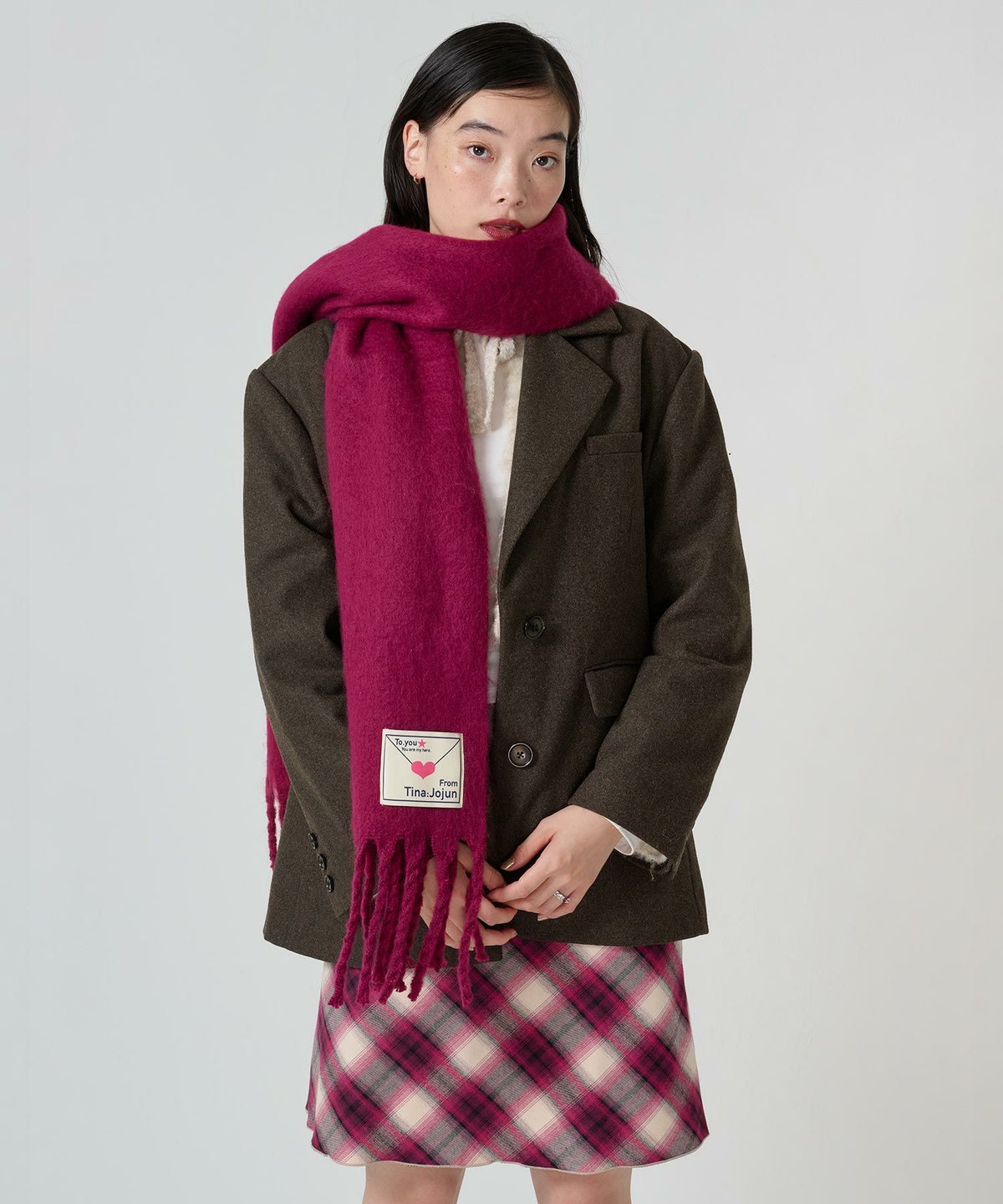 アウター/コート/秋冬/裏地付き/チェスターコート