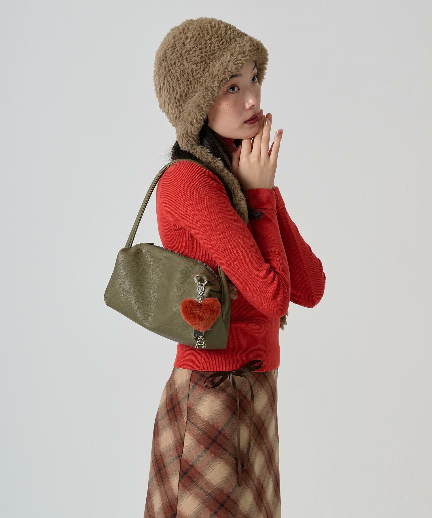 Special-Price-SALE MADE IN JAPAN 本革 ミニバッグ TINA：JOJUN 全2色