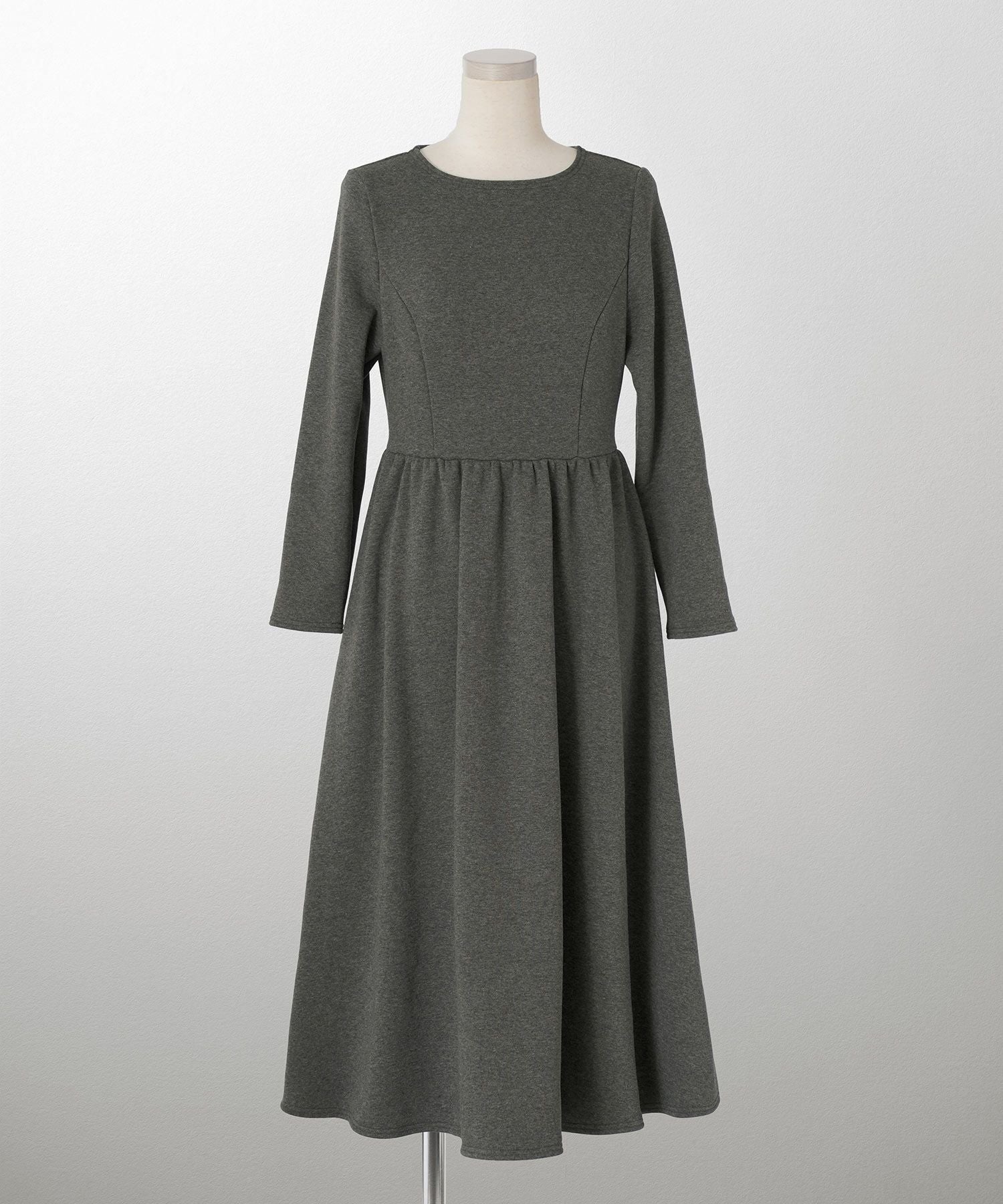 ボンバーヒート フィットアンドフレア ワンピース HUIT 全3色｜hit341