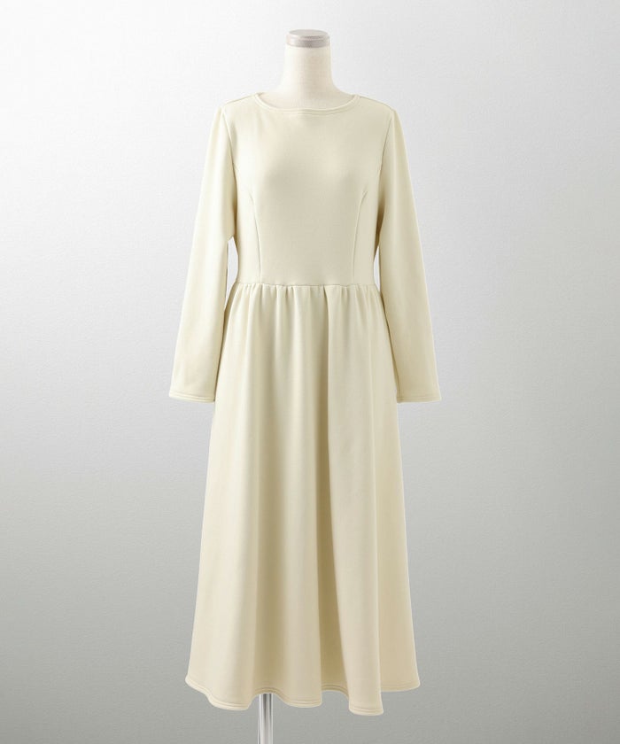 起毛ベーシックシンプル秋冬/チャコール/アイボリー/ブラック/M