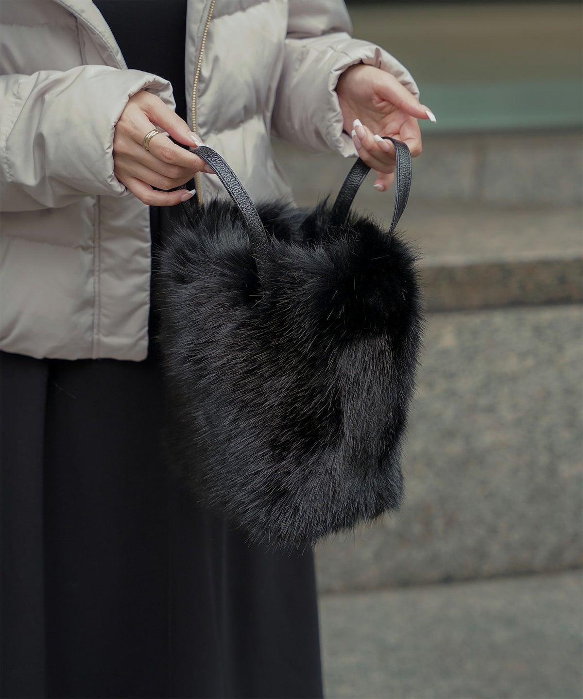 セレクト ショルダー 2WAY マグネット フェイクレザー 秋冬 /ベージュ/キャメル/ブルーグレー/ブラック/F