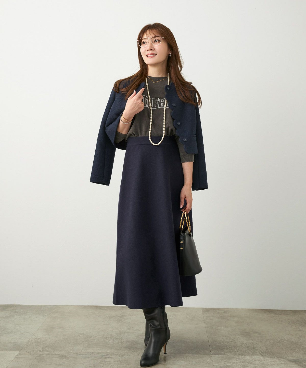 新色追加手洗い可ニットレディーススカートフレアセットアップ対応かわいいオフィスきれいめ大人秋冬おしゃれジョイントスペース