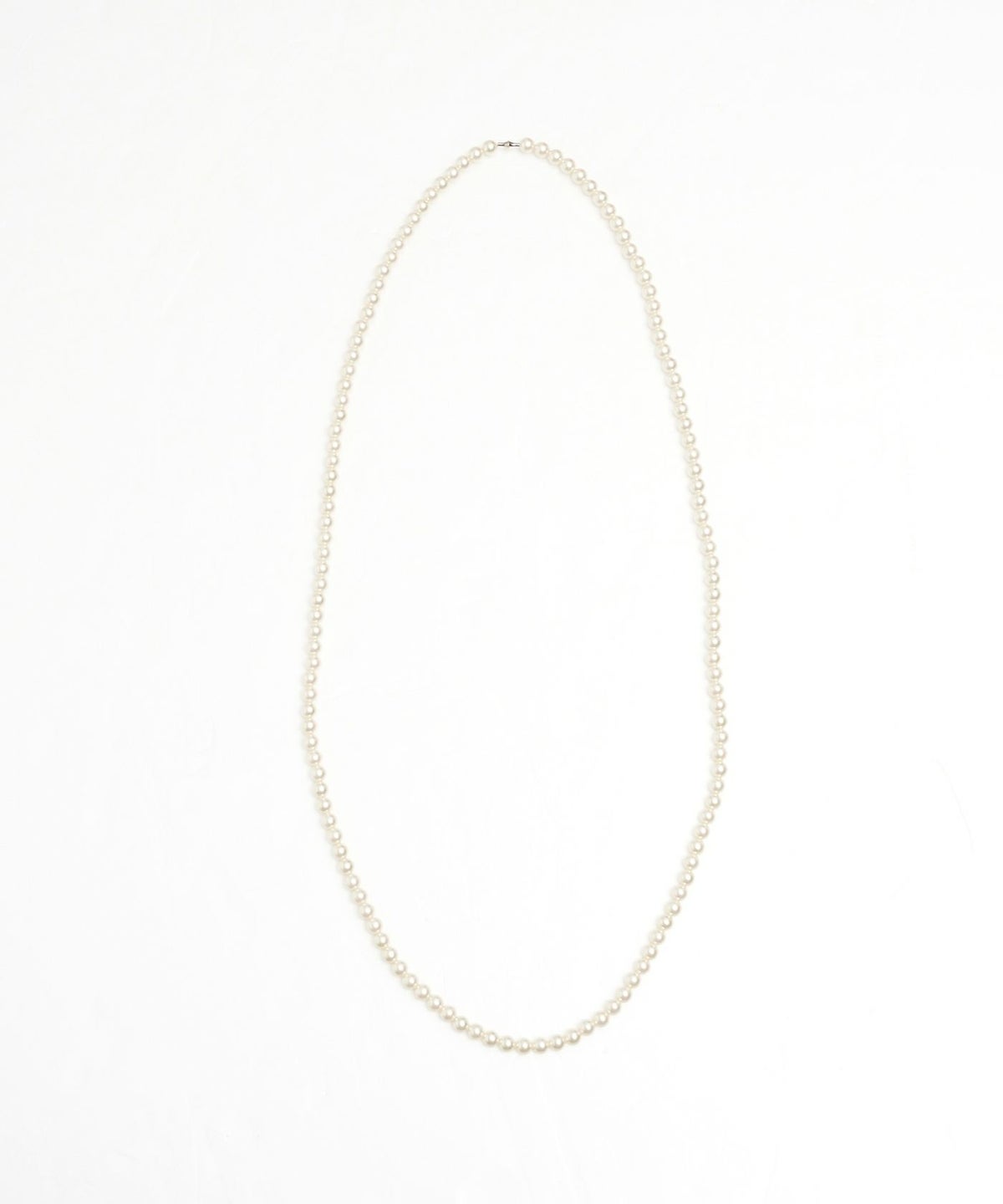 シンプル ロング ネックレス Simple Long Necklace 普段使い カジュアル使い パーティーシーン プラパール 真鍮 ナイロン シンプル ロング ネックレス Simple Long Necklace （Liala）