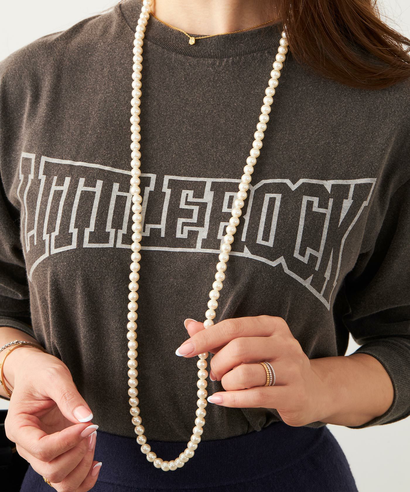 シンプル ロング ネックレス Simple Long Necklace （Liala） 全1種