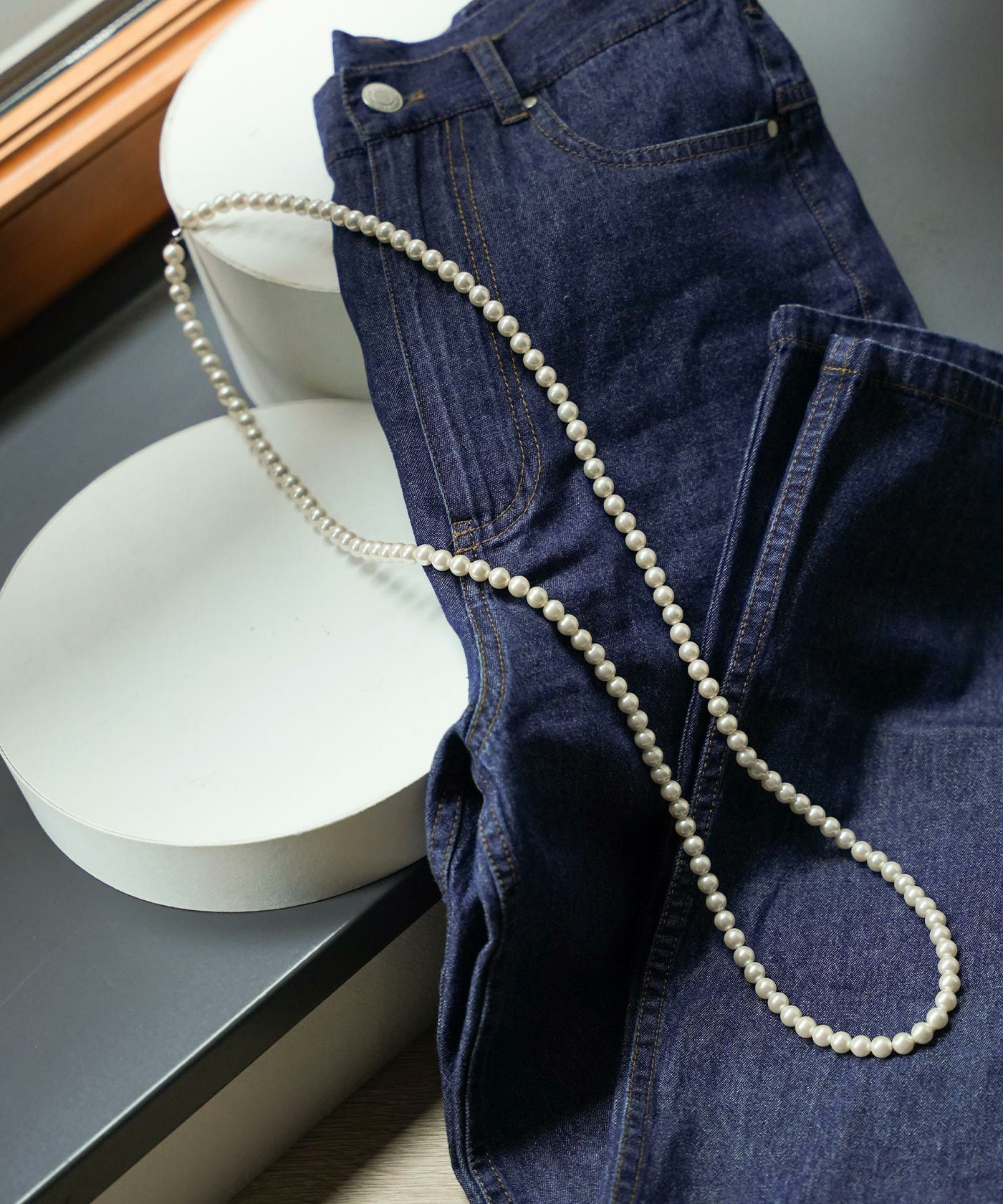 シンプル ロング ネックレス Simple Long Necklace （Liala） 全1種