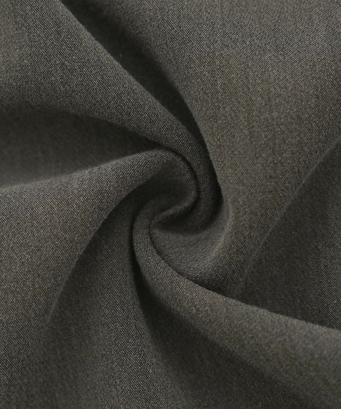 レディース/ワンピース/キャミワンピース/配色ステッチ/リボン/トレンド/ベージュ/チャコール/ブラック/フレア/セミフレア/タック/ポケット/上品/可愛い/フェミニン/エレガント