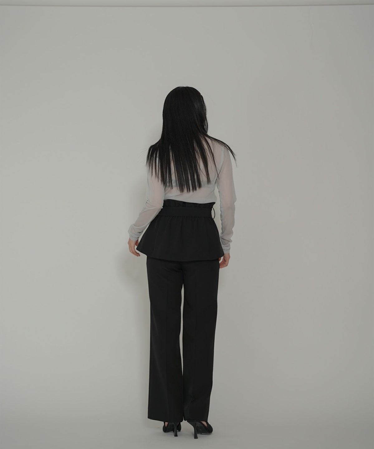 オリジナル 刺繍 シアー カットソー KINO THE KEI