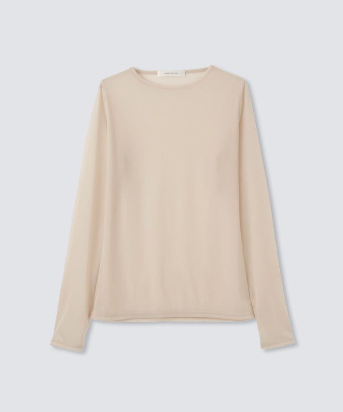 オリジナル 刺繍 シアー カットソー KINO THE KEI