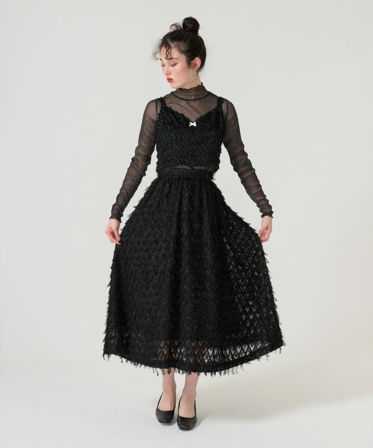 セットアップ/フリンジ/ドレス/オケージョン