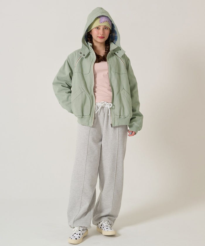 アウター/ジャケット/フード付き