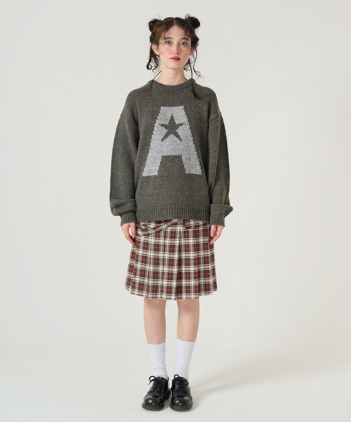 ニット/ロゴニット/プルオーバー/ユニセックス