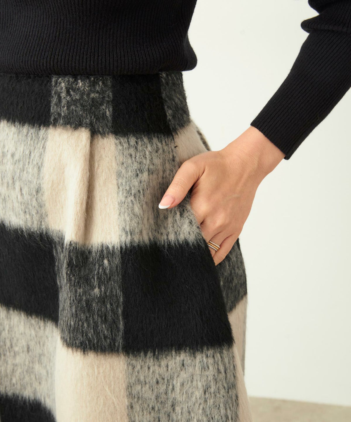 新色追加 手洗い可 ボトムス レディース スカート 柄 かわいい 大人 きれいめ コーデ 冬 ジョイントスペース