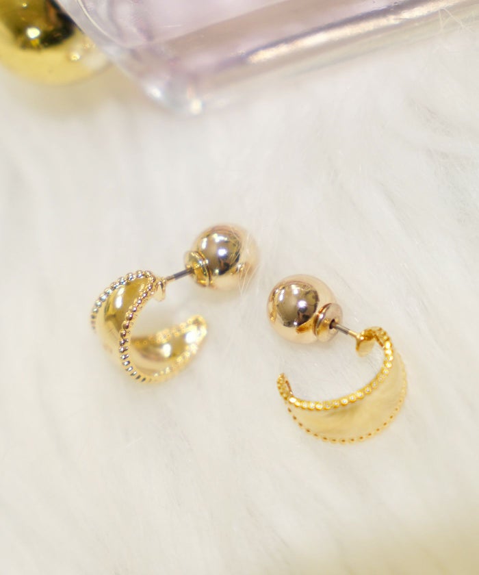 エルカルゴ フープ ピアス Escargot Hoop Pierce