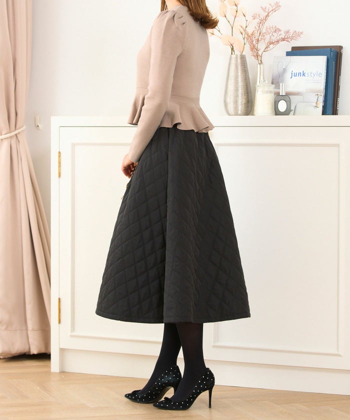 ニット トップス レディース 大人 オフィス きれいめ かわいい カーディガン 羽織り 白黒 秋冬春 ジョイントスペース