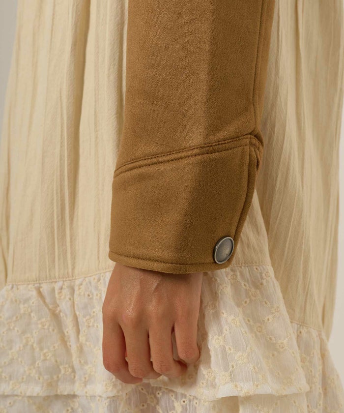 フェイクスエード/ジャケット/アウター/ボレロ