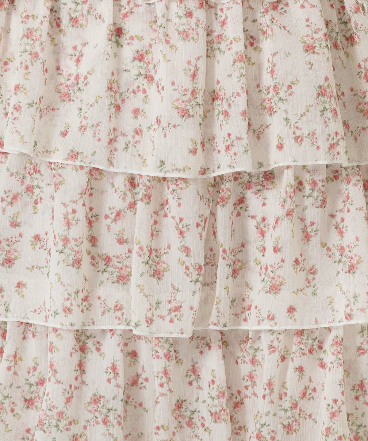 ワンピース/ギャザー/フリル/花柄/キャミワンピ