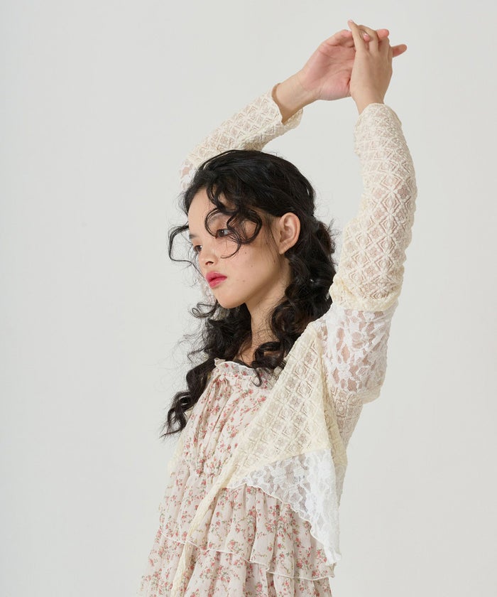 トップス/カーディガン/シアー/カシュクール