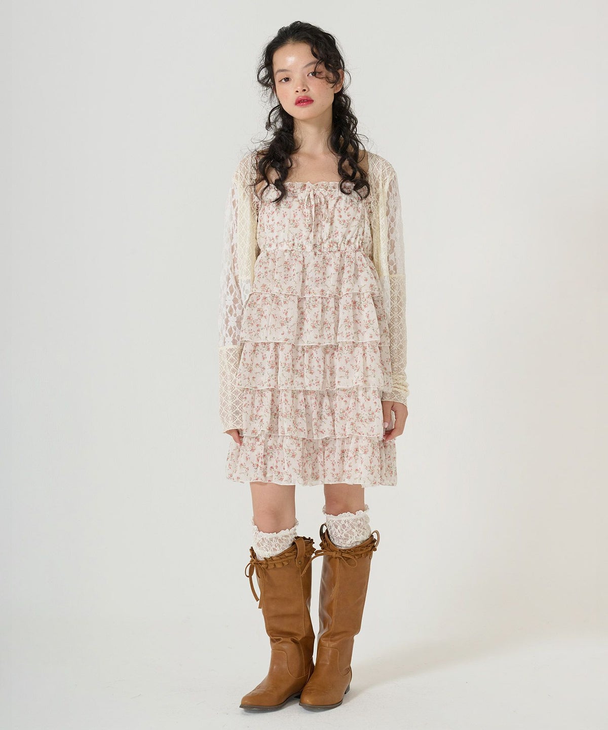 トップス/カーディガン/シアー/カシュクール