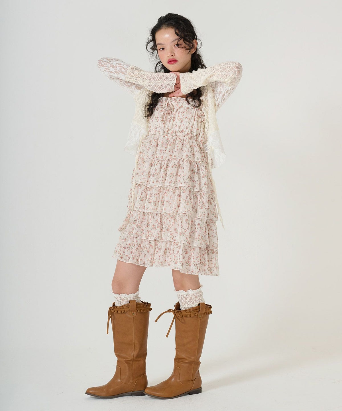 トップス/カーディガン/シアー/カシュクール