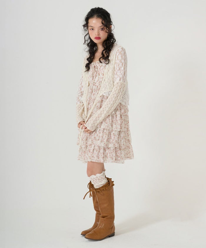 トップス/カーディガン/シアー/カシュクール