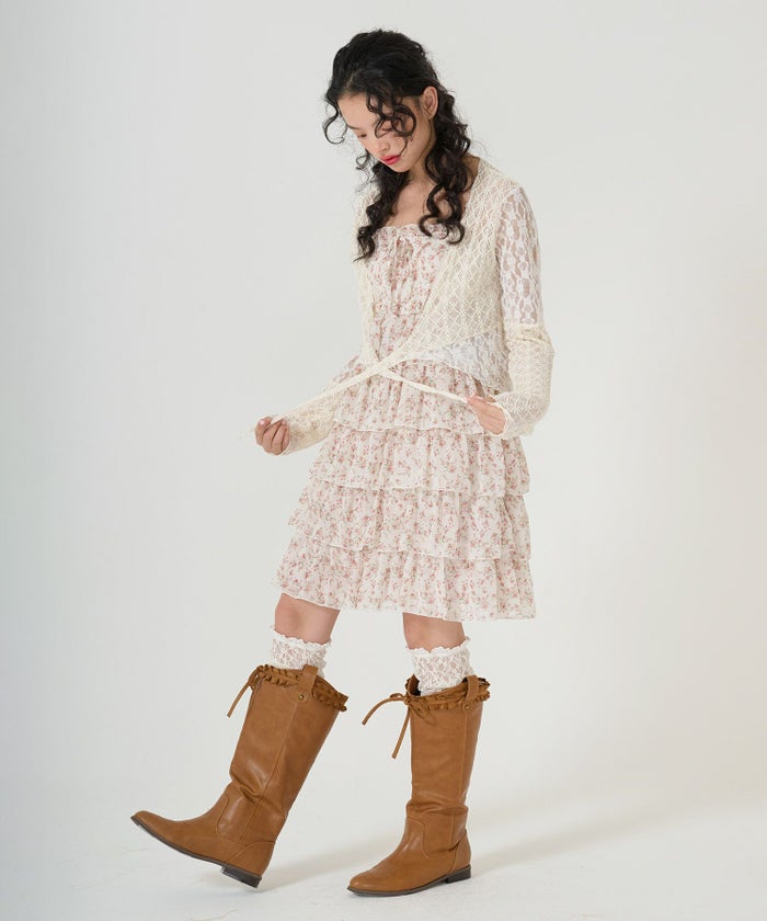 トップス/カーディガン/シアー/カシュクール