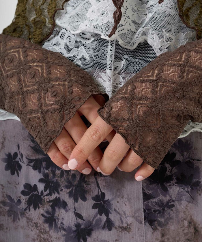 トップス/カーディガン/シアー/カシュクール