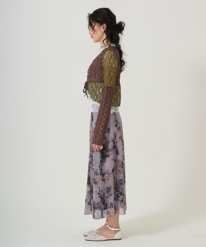 トップス/カーディガン/シアー/カシュクール