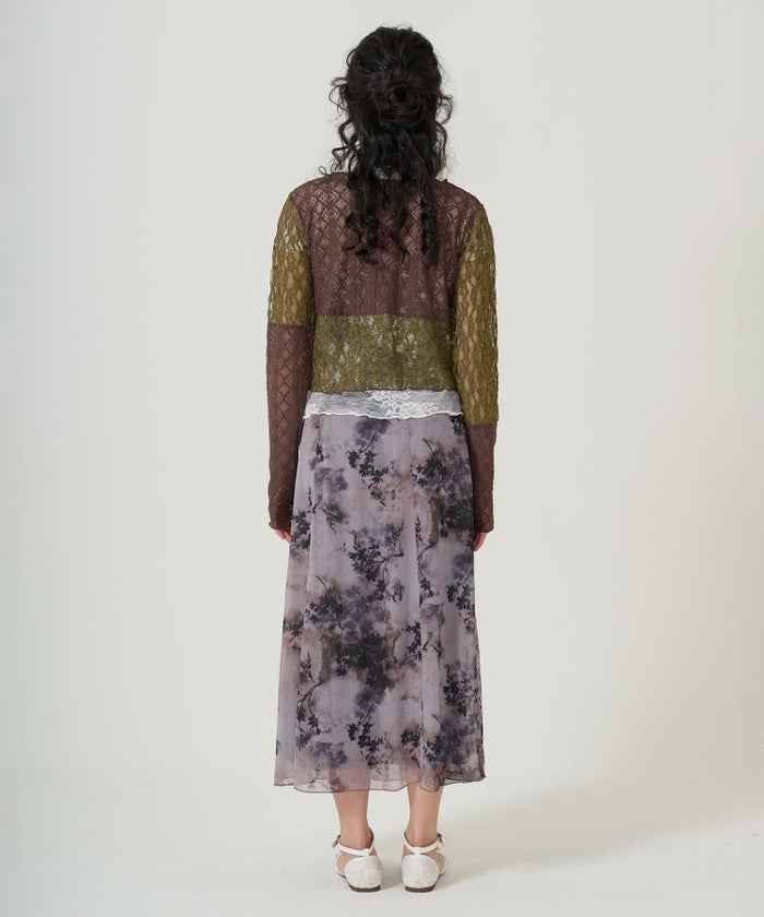 トップス/カーディガン/シアー/カシュクール