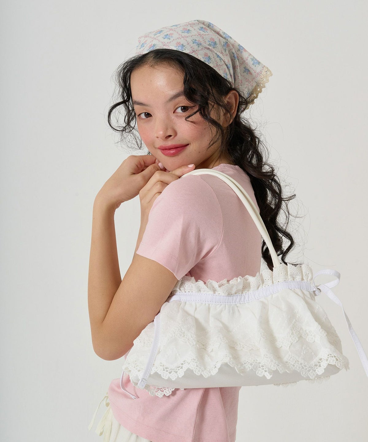 バッグ/小物/ハンドバッグ/レース